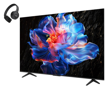 Telewizor 43" TCL 43V6C 43" LED 4K Google TV  + Tune 520BT Czarny